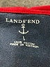 Lands' End 100% Cotton Red Pullover Hoodie Size 7 - photo 3