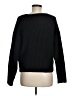 Aster Solid Black Pullover Sweater Size M - photo 2