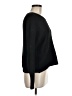 Aster Solid Black Pullover Sweater Size M - photo 4