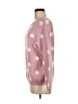 Chelsea & Theodore Polka Dots Pink Pullover Sweater Size M - photo 5
