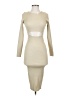 Assorted Brands Ivory Cocktail Dress Size S - photo 1