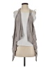 Topshop 100% Cupro Gray Sleeveless Blouse Size 4 - photo 1