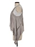 Topshop 100% Cupro Gray Sleeveless Blouse Size 4 - photo 5
