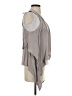 Topshop 100% Cupro Gray Sleeveless Blouse Size 4 - photo 4