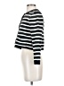 J.Crew 100% Cotton Stripes Black Cardigan Size XS - photo 5
