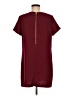Lulus 100% Polyester Solid Burgundy Casual Dress Size M - photo 2