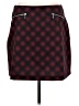 Maurices Argyle Red Casual Skirt Size M - photo 1