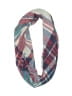 Unbranded Plaid Burgundy Gray Scarf One size - photo 1