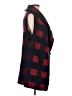 Unbranded 100% Polyester Plaid Red Vest Size M (estimated) - photo 4