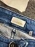 Ecru Stripes Blue Jeans Size 28 waist - photo 7