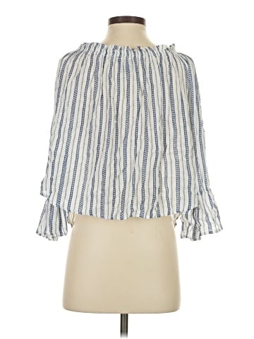 Timing 3/4 Sleeve Blouse (view 2)