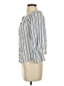 Timing Blue 3/4 Sleeve Blouse Size S - photo 5