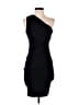 Alice + Olivia Solid Black Cocktail Dress Size XS - photo 1