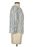Timing Blue 3/4 Sleeve Blouse Size S - photo 4