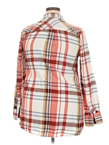 Merona 3/4 Sleeve Button-Down Shirt (view 2)