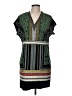 Zara Basic Graphic Green Casual Dress Size M - photo 1