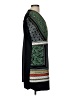 Zara Basic Graphic Green Casual Dress Size M - photo 4