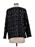 Assorted Brands Polka Dots Black Pullover Sweater Size L - photo 2