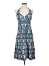 Athleta Print Teal Casual Dress Size 4 - photo 1