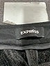 Express Metallic Black Dress Pants Size 4 - photo 7