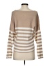 Cyrus Stripes Tan Pullover Sweater Size S - photo 2