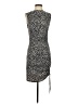 MICHAEL Michael Kors Graphic Black Cocktail Dress Size S - photo 1
