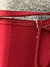 Unbranded Solid Burgundy Cocktail Dress Size M - photo 7