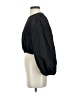 Zara Black 3/4 Sleeve Top Size S - photo 5