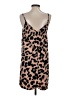 ASOS Design 100% Polyester Animal Print Brown Casual Dress Size 4 - photo 2