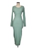 Simplee Solid Teal Green Cocktail Dress Size M - photo 1