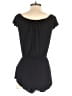 Forever 21 Solid Black Romper Size S - photo 2
