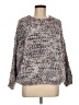 Lumiere Tweed Gray Pullover Sweater Size M - photo 1