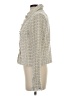 Just Me 100% Polyester Tweed Ivory Jacket Size S - photo 5