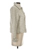 Just Me 100% Polyester Tweed Ivory Jacket Size S - photo 4