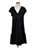 Zara Solid Black Casual Dress Size S - photo 1