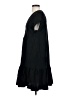 Zara Solid Black Casual Dress Size S - photo 5