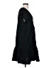 Zara Solid Black Casual Dress Size S - photo 4