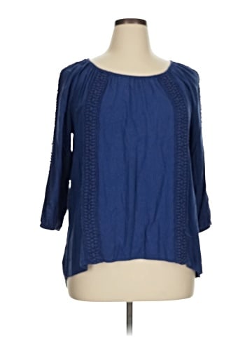 Valerie Stevens 3/4 Sleeve Blouse (view 1)