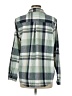 Unbranded 100% Polyester Plaid Green Long Sleeve Blouse Size M - photo 2