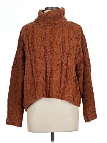 Love Tree Turtleneck Sweater (view 1)