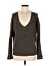 Hippie Rose Metallic Brown Pullover Sweater Size M - photo 1