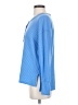 Olive and Oak Blue Long Sleeve Blouse Size S - photo 5