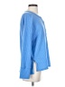 Olive and Oak Blue Long Sleeve Blouse Size S - photo 4