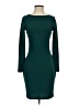 Express Solid Teal Green Cocktail Dress Size XS - photo 1