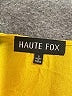 HAUTE FOX 100% Rayon Yellow Sleeveless Blouse Size S - photo 7