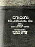 Chico's 100% Supima Cotton Black 3/4 Sleeve Top Size XL (3) - photo 7