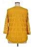 Onyx 100% Polyester Yellow 3/4 Sleeve Top Size XL - photo 2