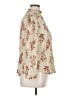 Shein Floral Ivory 3/4 Sleeve Blouse Size XL - photo 4