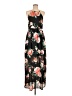 Everly Floral Black Casual Dress Size M - photo 1