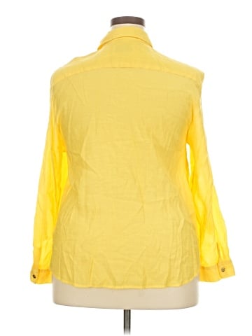 Alfred Dunner 3/4 Sleeve Button-Down Shirt (view 2)